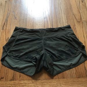 RARE Lululemon Camo Speed Shorts